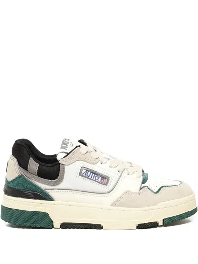 AUTRY AUTRY "CLC LOW" MULTISUEDE SNEAKERS
