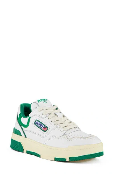 Autry Shoes For Man Rolm Mm09 In White-green