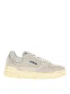 Autry Medalist Low Top Sneaker In Beige