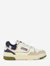 Autry Low Top Sneakers Leather Accents In White