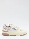 Autry Clc Panelled Low-top Sneakers In Neutral