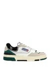 Autry Clc Low Suede And Mesh Sneakers In Multi
