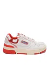 Autry 'clc' White Sneakers With Logo Patch On The Tongue And Logo Print On The Heel In White