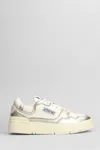 Autry Lace-up Low-cut Casual Shoes In White