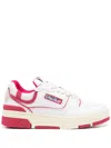 Autry 'clc' White Sneakers With Logo Patch On The Tongue And Logo Print On The Heel