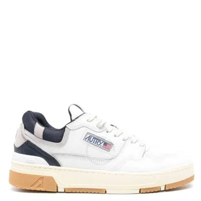 Autry Clc Pannelled Low-top Sneakers In Blue