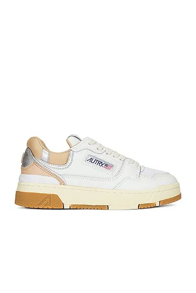 Autry Clc Sneaker In White/candging