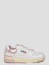 Autry Logo-embellished Side Panels Leather Sneakers
