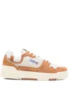 Autry "clc" Sneakers With Perforated Toe Box In 褐色