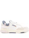 Autry Clc Sneakers In Leather With Suede Inserts