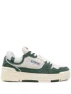 Autry Low Suede And Leather Sneakers In Neutrals