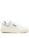 Autry White Leather Medalist Sneakers In White