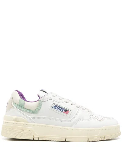 Autry Low Clc White Leather Trainer