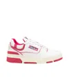Autry 'clc' White Sneakers With Logo Patch On The Tongue And Logo Print On The Heel In White