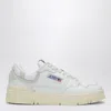 Autry White Leather Clc Sneakers In White