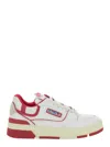 Autry 'clc' White Sneakers With Logo Patch On The Tongue And Logo Print On The Heel