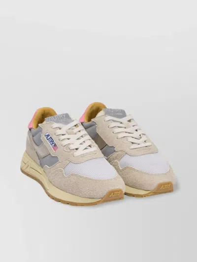 Autry Collar Padded Suede Mesh Rubber Sole