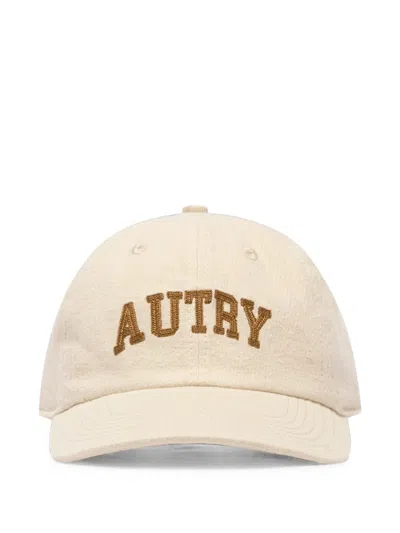 Autry College Logo-embroidered Baseball Cap In Neutral