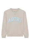 Autry College Sweatshirt With Classic Graphic In Neutral
