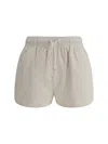 Autry Corduroy Shorts In Cream