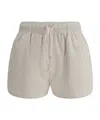 Autry Corduroy Shorts In Nude