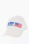 AUTRY COTTON CAP WITH EMBOSSED EMBROIDERY