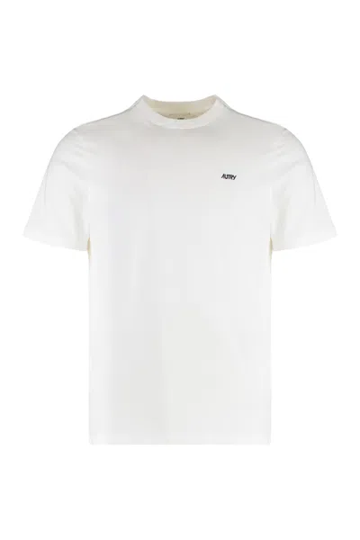 AUTRY AUTRY COTTON CREW-NECK T-SHIRT