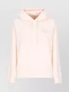 Autry Ecru Sweater With Drawstring Hood And Long Sleeves In Neutral