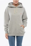 Autry Cotton Hoodie With Patch Pocket