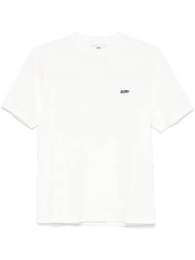 Autry Cotton Jersey T-shirt In White