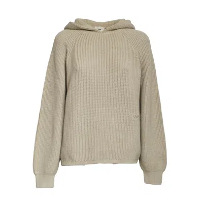 Autry Cotton Jute Loose Fit Hoodie In Multi