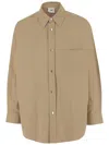 Autry Beige Embroidered Shirt