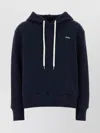Autry Melange Light Grey Cotton Main Wom Sweatshirt In Blue