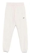 Autry Straight Leg Trousers Elastic Waistband In Grey