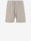Autry Elasticated-waistband Logo-patch Shorts