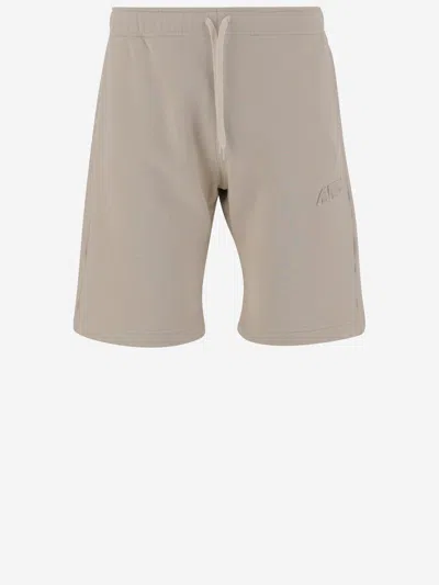 Autry Cotton Shorts In Neutral