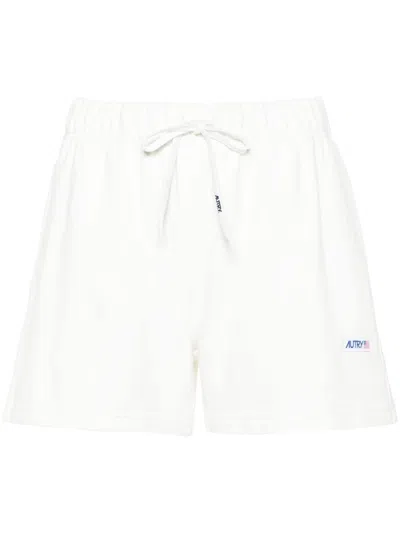 Autry Cotton Shorts In White
