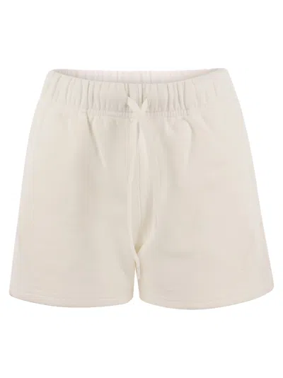 AUTRY COTTON SHORTS WITH EMBROIDERED LOGO