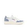 Autry 'medalist' White Low Top Sneakers With Logo Detail