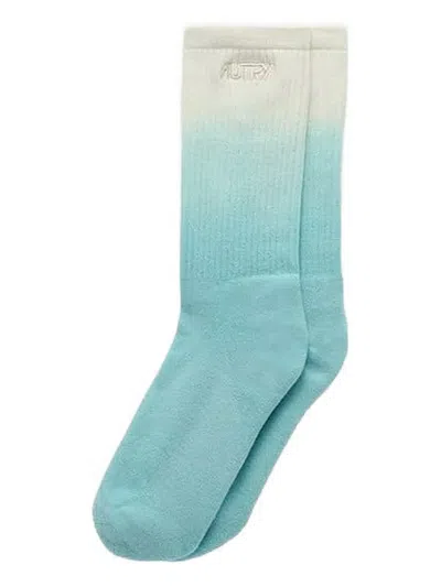 Autry Cotton Socks In Blue