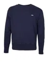 Autry Sweatshirt With Embroidered Logo Unisex In Blue