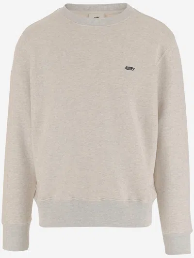 AUTRY COTTON SWEATSHIRT WITH LOGO