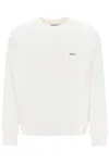 Autry Logo-patch Jersey Sweatshirt In White