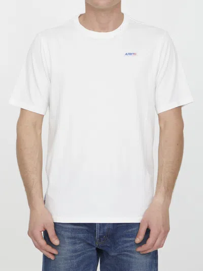 AUTRY COTTON T-SHIRT WITH LOGO