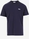 Autry T-shirt With Logo Embroidered On The Front In Blue