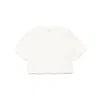 Autry Crew Neck Cropped Cotton T-shirt