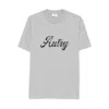 Autry T-shirt Main Man I5cd Cotton Dk Mel In Gray