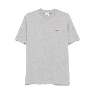 Autry Cotton T Shirts In Gray