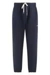 Autry Stretch Nylon Jogging Pants In Blue