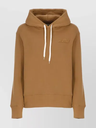 AUTRY COTTON WOMEN'S HOODIE DRAWSTRING HOOD